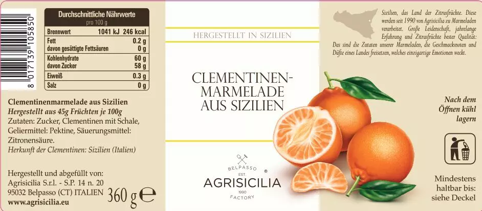 Clementinen Aus Sizilien