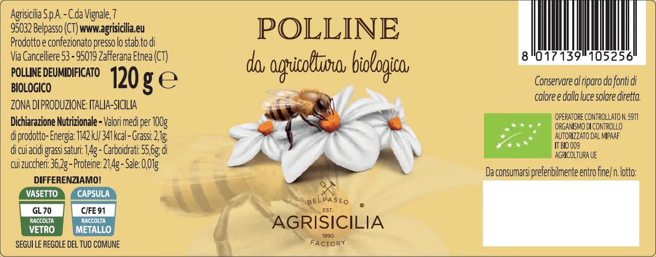 Polline Bio Agrisicilia 2
