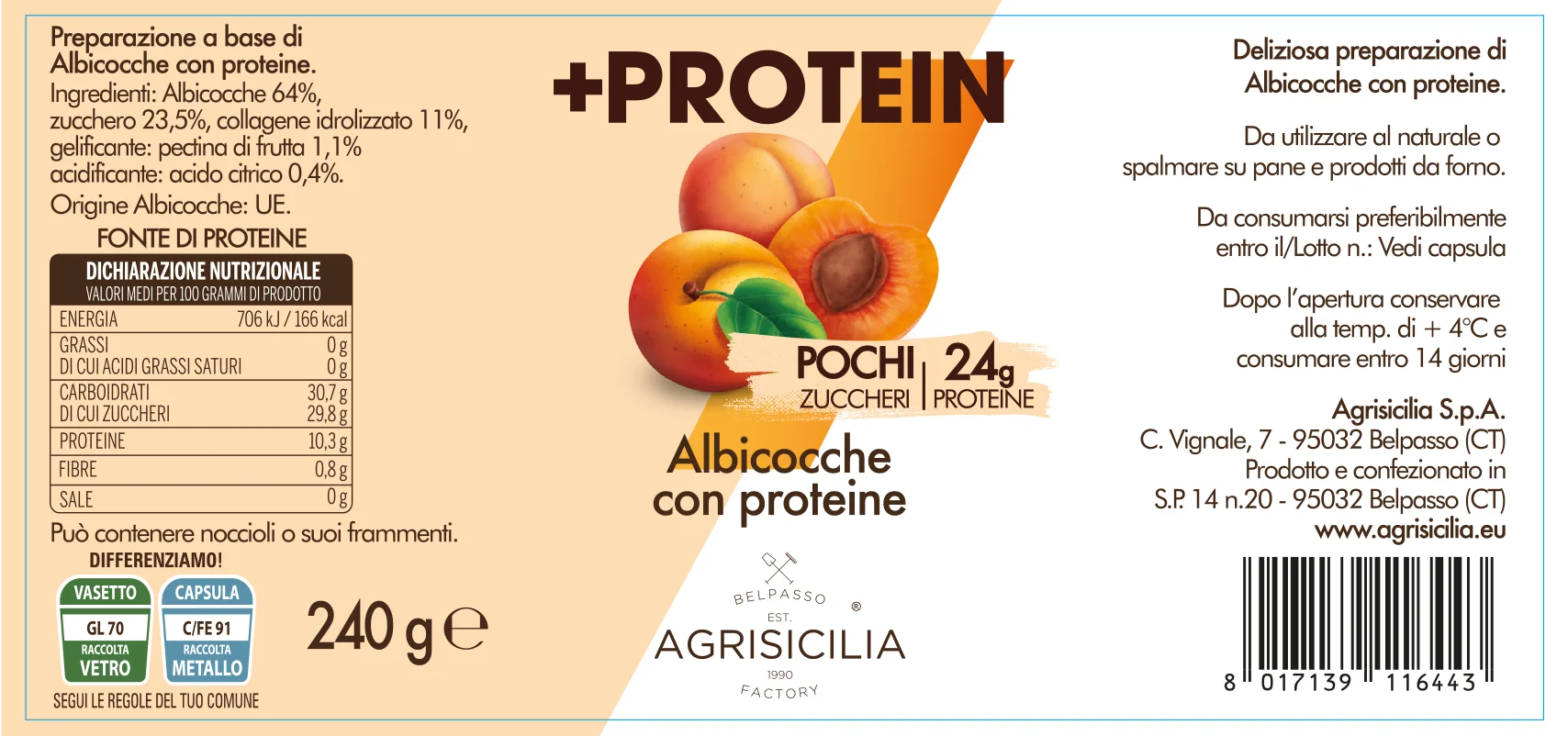 Albicocche Protein 1