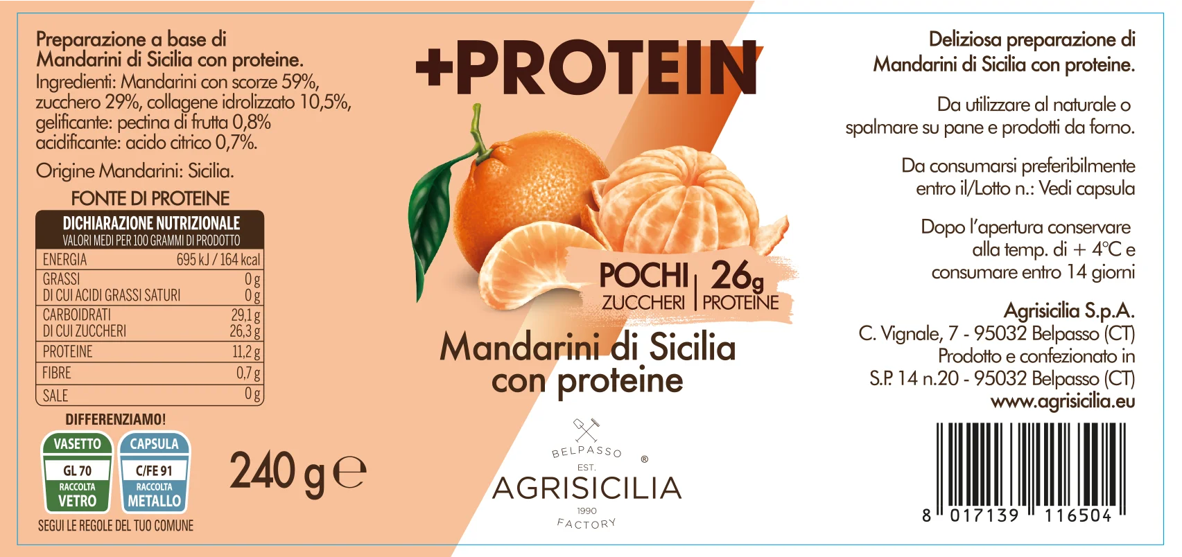 Mandarini Di Sicilia Protein