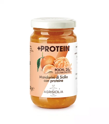 Preparazione Di Mandarini Di Sicilia Con Proteine